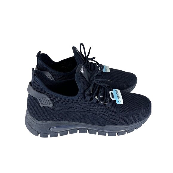 RBX Womens Athletic Sneakers Navy Size 11 Knit Walking Comfort Shoes